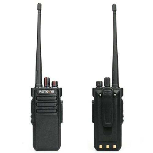 RETEVIS RT29 10W VHF136-174 MHz 16CHS Radio bidirezionale Walkie Talkie portatile, spina UE (nero)