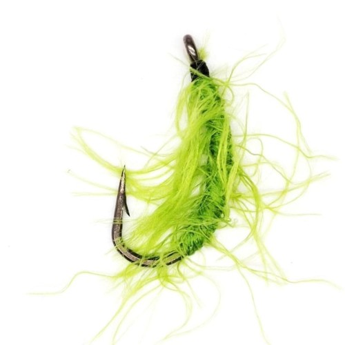 Ami da pesca con imitazione di erba acquatica con amo singolo Ami da erba (6#)