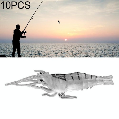 10 pezzi 4 cm esche morbide da pesca esche Popper Poper Baits (verde)