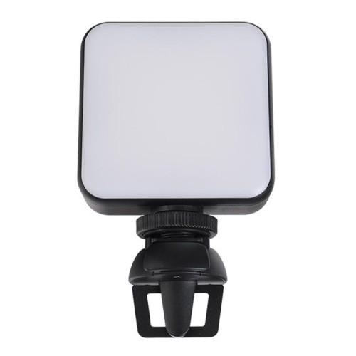 Lampada tascabile per fotografia con luce di riempimento dal vivo per videoconferenze W64 64 LED, specifiche: set di clip