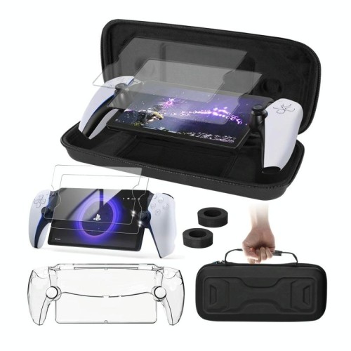 Per kit di custodie per console di gioco portatili Sony PlayStation Portal (nero)