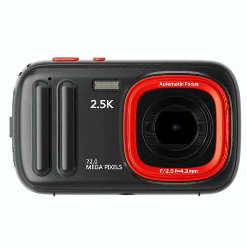 Fotocamera digitale HD da 72 MP, 2,4 pollici, ascolto MP3, foto e video, zoom 16x DV (bianco)