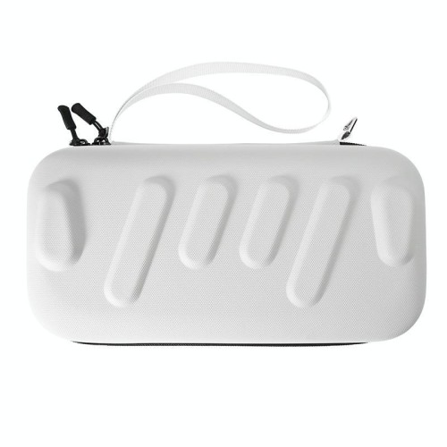 Per Nintendo Switch / Switch OLED Borsa portaoggetti portatile rigida Borsa a mano Versione spina UE (grigio)