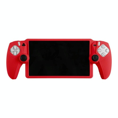 Per la custodia protettiva in silicone per console portatile Sony PlayStation Portal (rosa)
