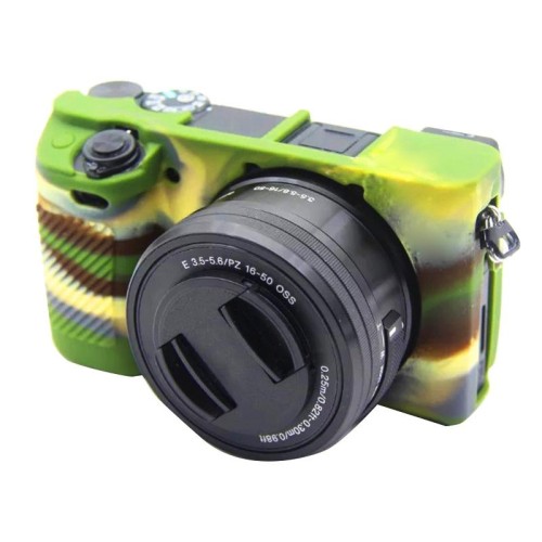 Custodia protettiva in silicone morbido PULUZ per Sony ILCE-6300 / A6400
