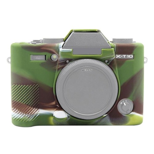 Custodia protettiva in silicone morbido PULUZ per FUJIFILM X-T20 (mimetico)