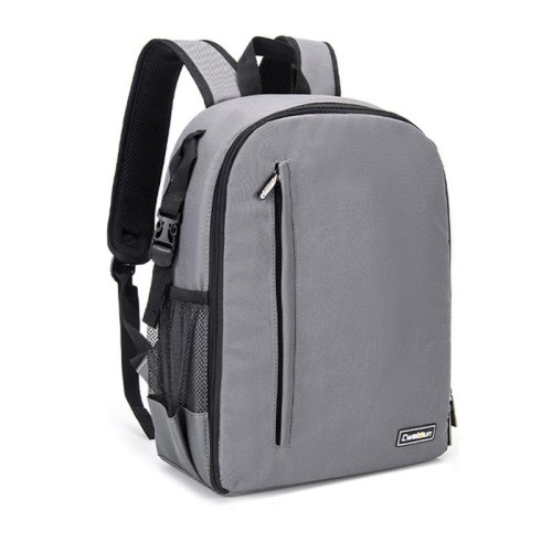 Zaino della fotografia per fotocamera digitale della spalla di Caden Borsa per fotografia di nylon all'aperto (borsa nera piccola)