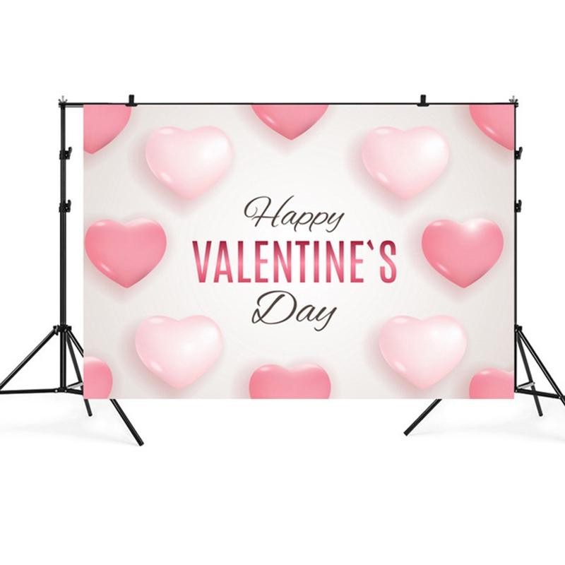 2.1 m x 1.5 m San Valentino Photo Party Layout Puntelli Fotografia Sfondo Panno (015)
