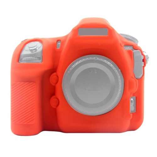 Custodia protettiva in silicone morbido PULUZ per Nikon D850 (gialla)