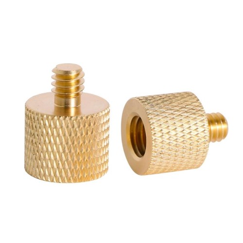BEXIN LS083 2 PCS Thread femmina da 1/4 di pollice a viti di conversione maschile da 3/8 pollici