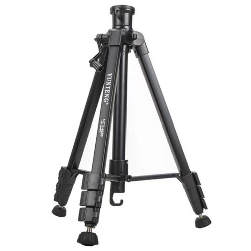 YUNTENG VCT-6680 Treppiede da viaggio telescopico 152CM Supporto per fotocamera Treppiede per telefono