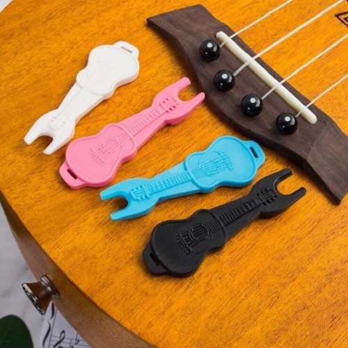 50 PCS Avviamento per corde per chitarra acustica Strumento per cambio chitarra con cono a corda solida (blu)