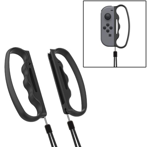 iPlay impugnatura piccola impugnatura boxe impugnatura gamepad con cinturino per interruttore Joy-Con (rosso)