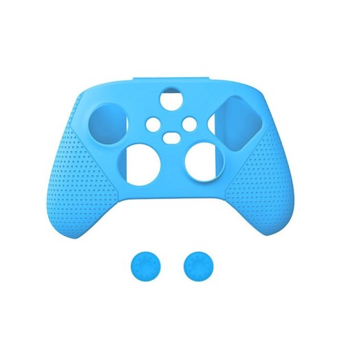 DOBE TYX-0626 Cover protettiva per impugnatura in silicone antiscivolo per Xbox Series X (rosso)