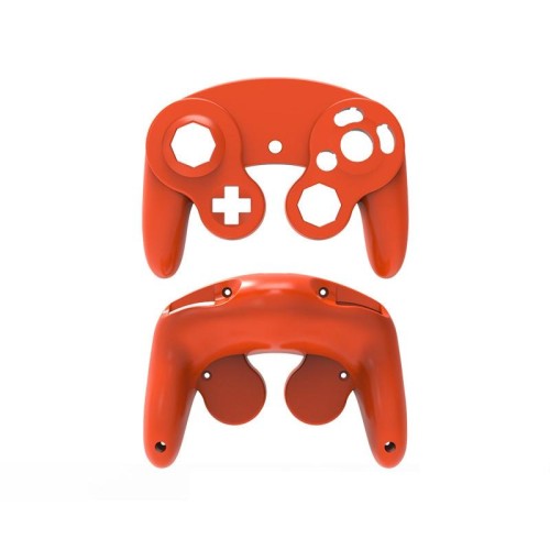 2 PCS gioco singolo punto maniglia shell shell shell shell maniglia parti di riparazione per Nintendo NGC (blu)