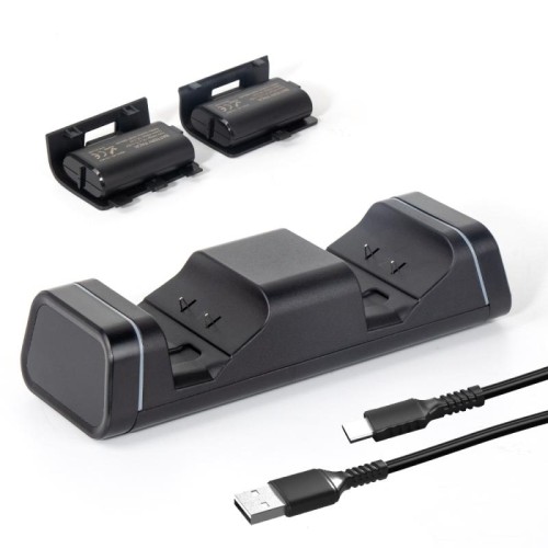 DOBE Tyx-19006x Dual Carricing Station con batteria per Xbox One
