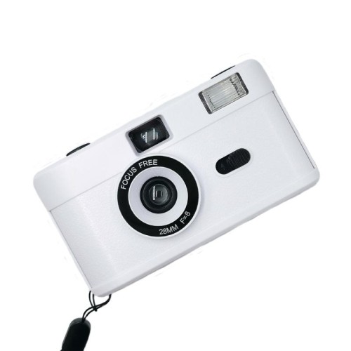 R2-FILM Fotocamera a pellicola riutilizzabile manuale retrò per bambini senza pellicola (giallo)
