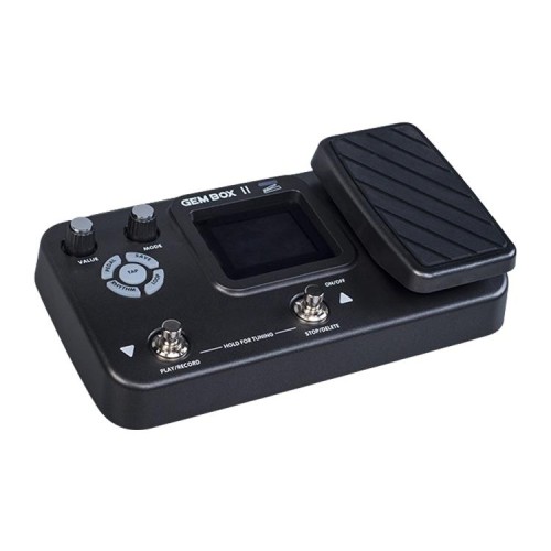 JOYO GEM-BOX2 Effetto multifunzionale integrato per chitarra acustica con pedaliera e drum machine