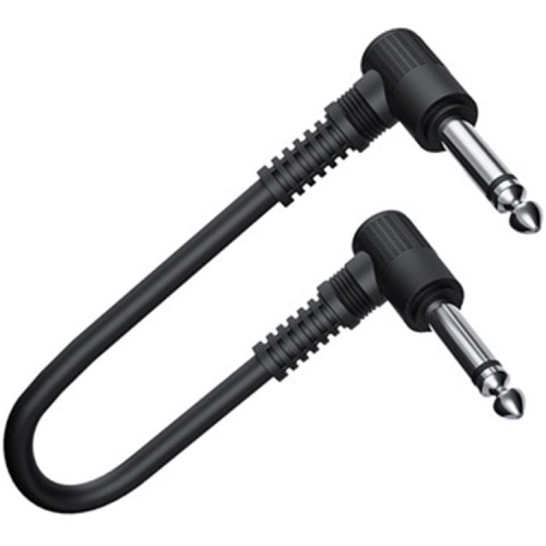 Linea di effetti per chitarra elettrica per strumento audio a blocco singolo, lunghezza del cavo: 15 cm (nero)