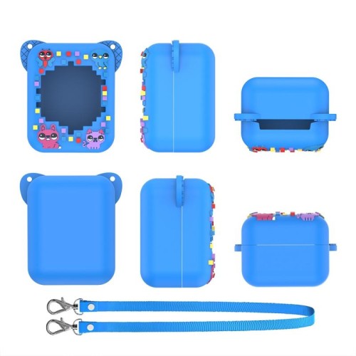 Custodia protettiva in silicone per macchina per animali domestici elettronici Bitzee (rosa)