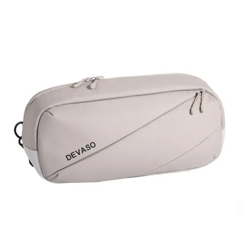 Borsa a tracolla universale portatile DEVASO (argento Ingrandisci)