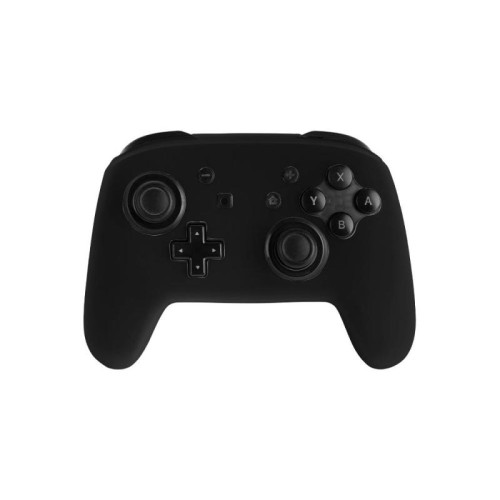 Per Nintendo Switch Pro Game Handle Custodia protettiva in silicone tinta unita (viola)