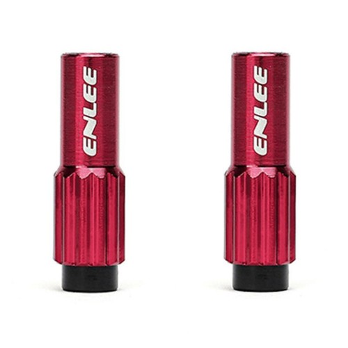 ENLEE Mountain Road Bicycle Shift Center Trim Viti 4mm Cavo Vite di regolazione del cavo del freno (rosso)