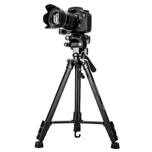Supporto treppiede retrattile YUNTENG VCT-60 per smartphone e fotocamere mirrorless DSLR