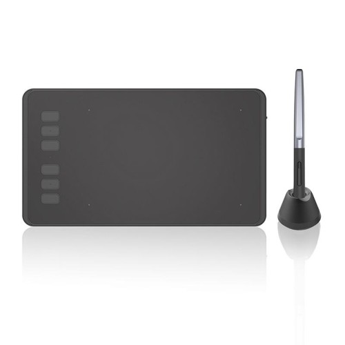 HUION Inspiroy Series H640P 5080LPI Tavoletta grafica professionale con grafica USB per Windows / Mac OS, con penna senza batteria