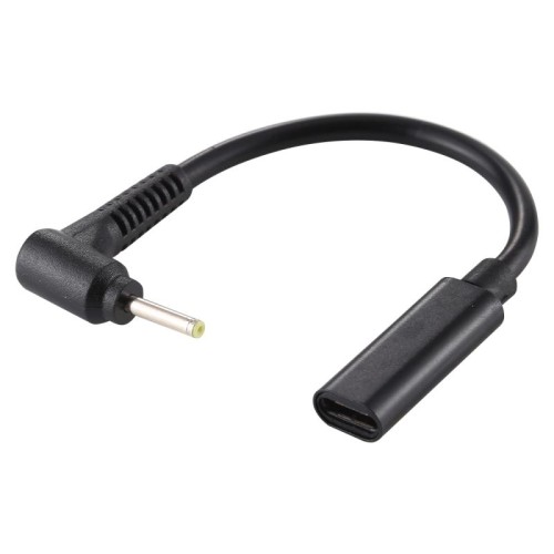 Cavo di ricarica da 2,5x0,7 mm maschio a USB-C / tipo C femmina
