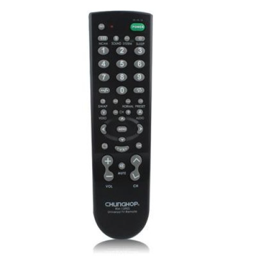 Telecomando universale per TV Chunghop (RM-139ES) (nero)