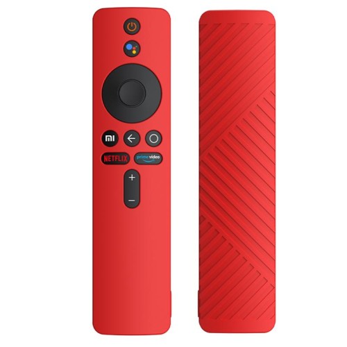 Per Xiaomi MiBox S Custodia protettiva in silicone a tinta unita (nera)