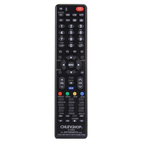 CHUNGHOP E-S902 Telecomando universale per SKYWORTH LED TV / TV LCD / HDTV / 3DTV