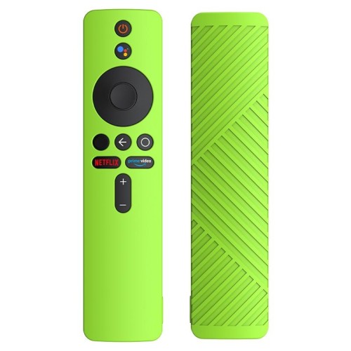 Custodia protettiva in silicone liquido per telecomando Xiaomi MiBox S (blu cielo)