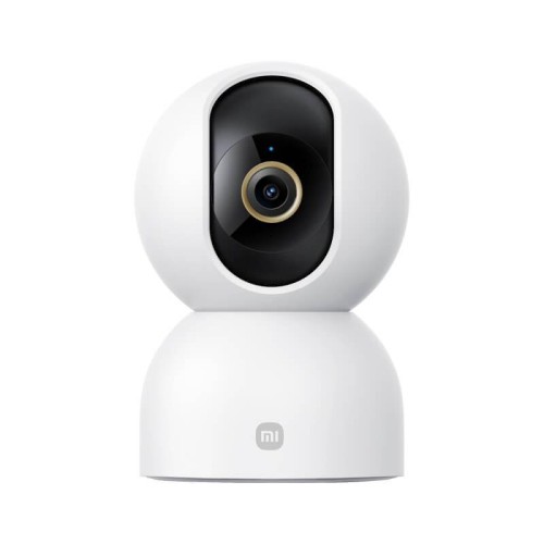 Xiaomi Mijia Smart Camera 3 Versione PTZ 3K Rilevamento AI Baby Monitor 5MP Vista a 360 gradi Webcam Lavoro diurno e notturno Visione notturna a infrarossi, con adattatore per spina americana (bianco)