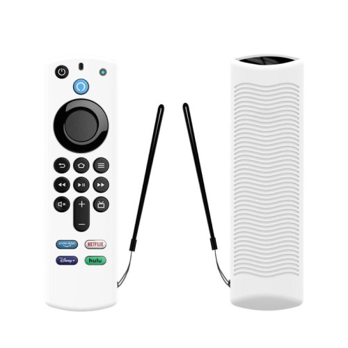 Custodia protettiva in silicone per telecomando vocale Amazon ALEXA di terza generazione (blu)