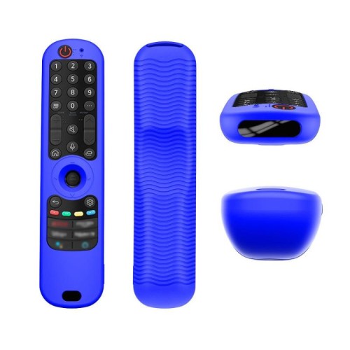 Custodia protettiva anticaduta in silicone per telecomando LG AN-MR21 / 22 / 23 / 24 (GC/N/GA) (blu luminoso)