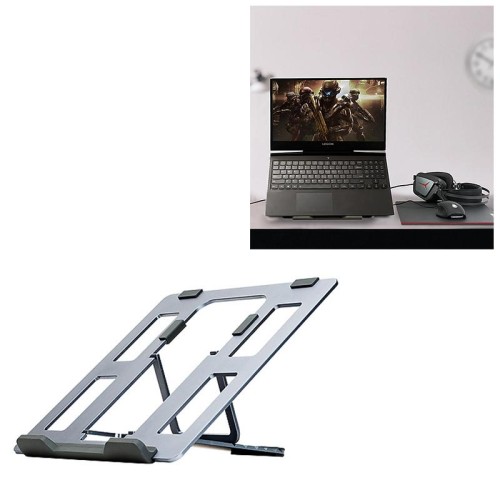 Supporto per dissipazione del calore con staffa di raffreddamento per laptop in lega di alluminio Lenovo LEGION per Y7000 / Y7000P / Y9000K (grigio)