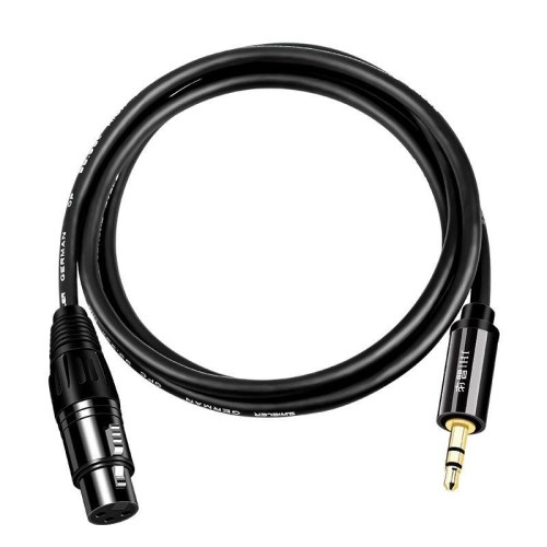 Cavo audio per microfono JINGHUA da 3,5 mm maschio a XLR femmina, lunghezza: 10 m