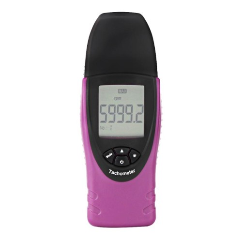 ST8030 Mini Digital Photo Laser Digital Tachimetro Display LCD MPU ad alta precisione senza contatto (viola)
