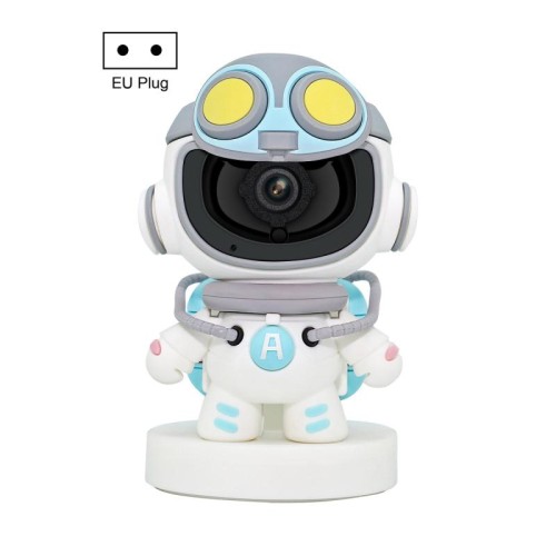 ESCAM PT211 Motion Detection & Tracking Allarme sonoro da 2 MP Cloud Storage Audio bidirezionale Visione notturna Telecamera WiFi, Tipo di spina: Spina europea