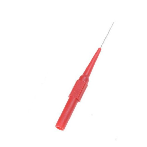 30V Multimetro Test Pen Test Sonda Sonda Punta Lunga e Sottile Banana Jack Pin Strumento di Riparazione Auto Auto Accessori (Rosso)