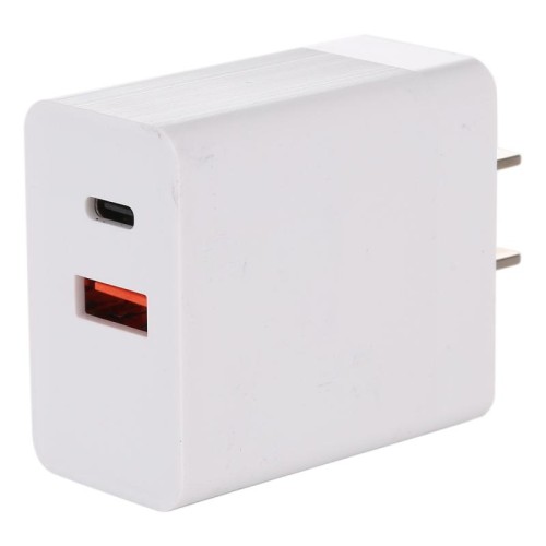 24W PD + QC3.0 veloce adattatore del caricatore di potere di spina Spina degli Stati Uniti