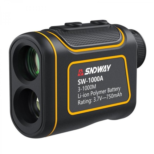 SNDWAY SW1000A Misuratore di distanza per telemetro telescopico impermeabile portatile da esterno, 1000 m