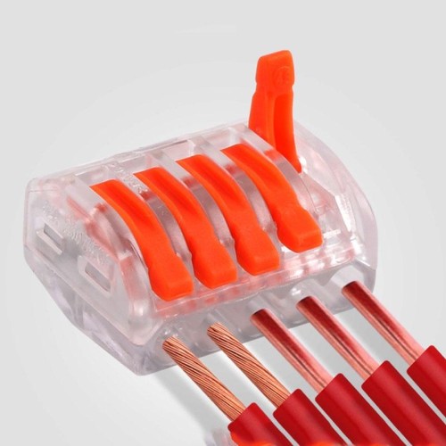 Terminale trasparente per connettore filo 10 PCS VSE-415W