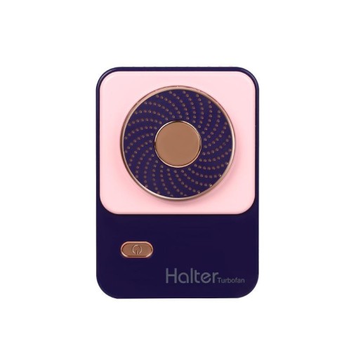 SHC-S03 Ventilatore portatile da appendere pigro portatile per sport all'aria aperta da tavolo USB, colore: rosa