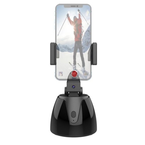 Selfie Smart Seaw-up di follow-up da 360 gradi Live Recording Treppiede Teste di Treppiede di ricarica