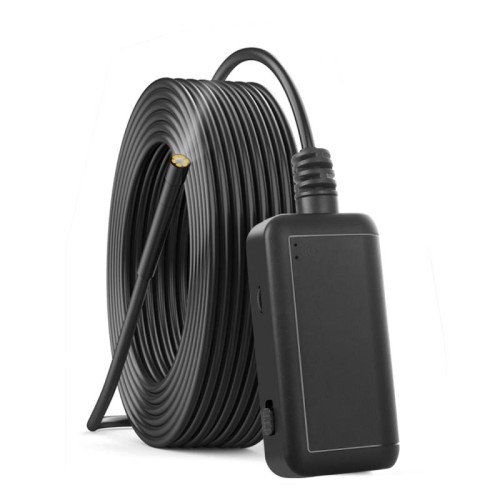 F220 5.5mm HD 5.0MP WIFI Telecamera di ispezione per endoscopio con 6 LED, lunghezza: 10m