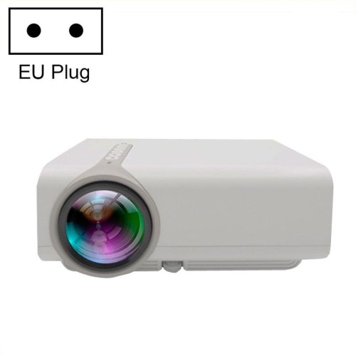 YG530 LED Piccolo proiettore a serbatoio wireless 1080P 1080P, spina di alimentazione: spina UE (bianco)