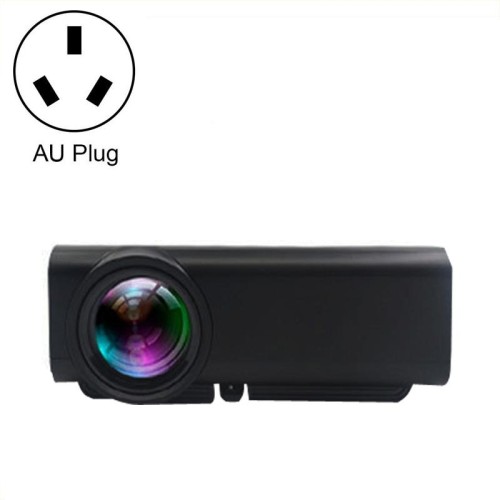 YG530 LED Piccolo proiettore di mirroring dello schermo wireless 1080P 1080P, spina di alimentazione: AU Plug (nero)